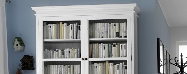 White Display Cabinets